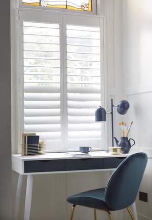 Bi fold door blinds shutters